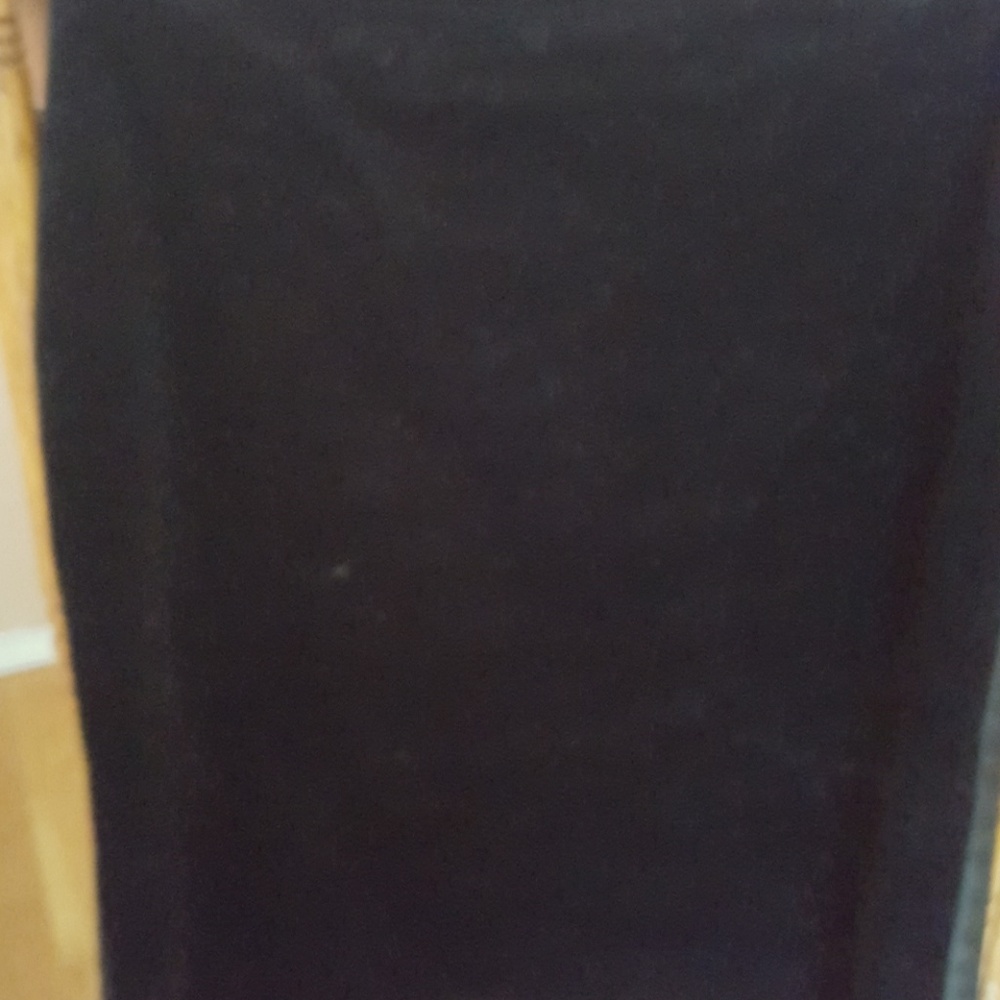 Tommy Hilfiger suede pencil skirt